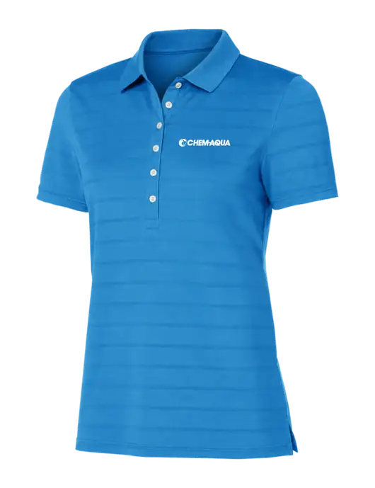 Callaway Womens Royal Blue Ventilated Polo w/Chem-Aqua Logo