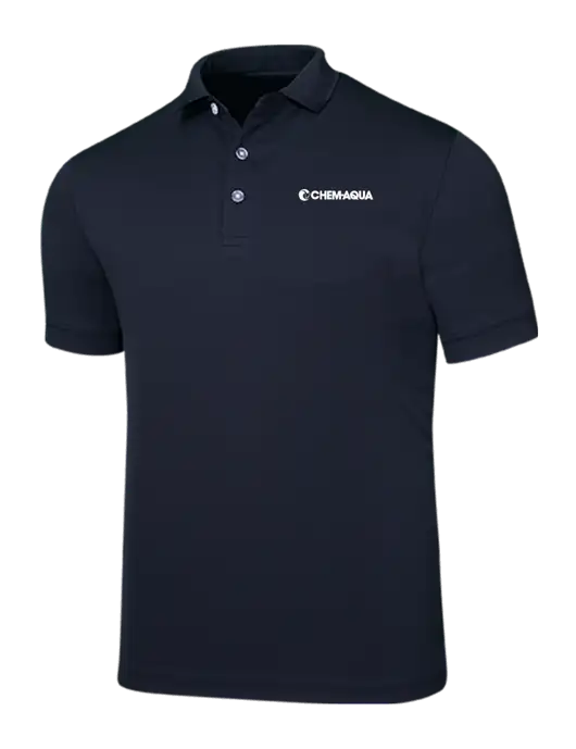 Callaway Ottoman Navy Polo w/Chem-Aqua Logo