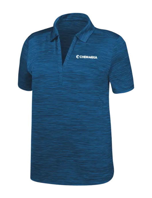 Callaway Womens Medium Slate Blue Broken Stripe w/Chem-Aqua Logo