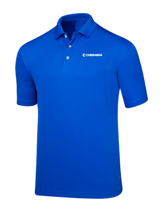 Callaway Core Royal Blue Performance Polo w/Chem-Aqua Logo