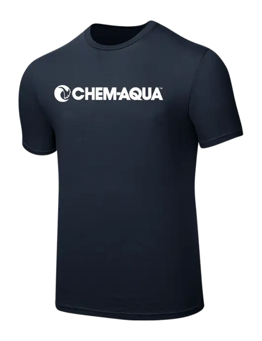 Seriously Soft Navy T-Shirt w/Chem-Aqua Logo