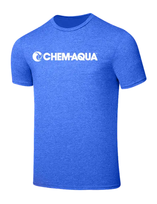 Seriously Soft Royal Frost T-Shirt w/Chem-Aqua Logo