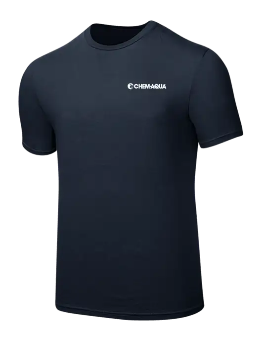 Seriously Soft Navy T-Shirt w/Chem-Aqua Logo