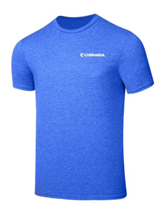 Seriously Soft Royal Frost T-Shirt w/Chem-Aqua Logo