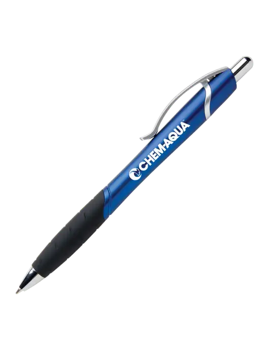 Summerhill Blue Pen - Black Ink w/Chem-Aqua Logo