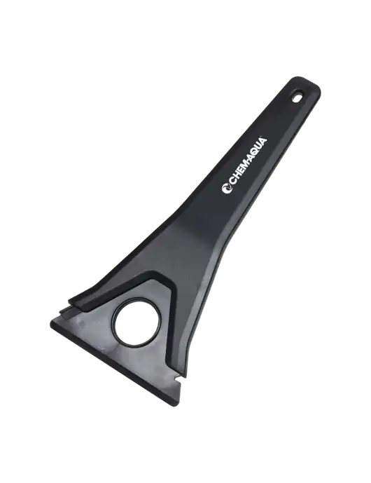 TriBlade Black Windshield Scraper w/Chem-Aqua Logo