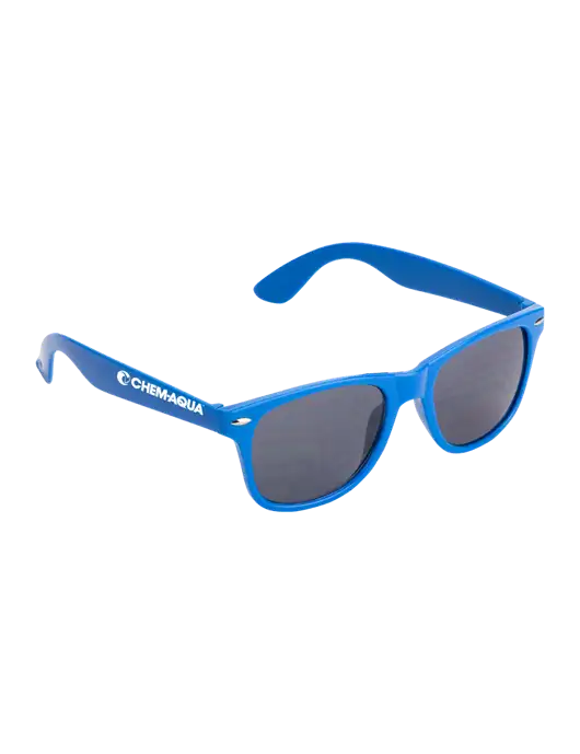 Daytona Blue Sunglasses w/Chem-Aqua Logo