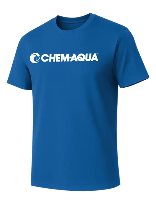Allmade Royal Blue Organic Cotton Tee w/Chem-Aqua Logo