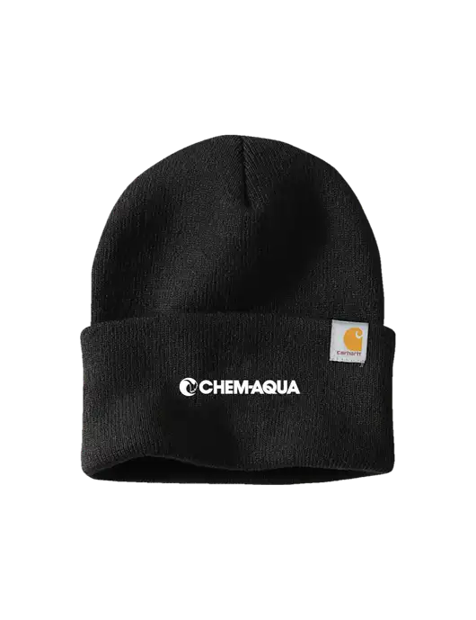 Carhartt Black Watch Cap 2.0 w/Chem-Aqua Logo