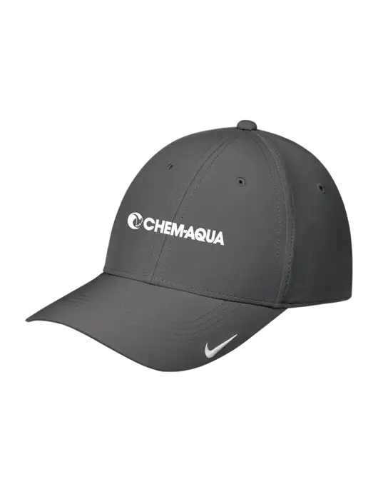 Nike Dark Grey Dri-FIT Legacy Cap w/Chem-Aqua Logo