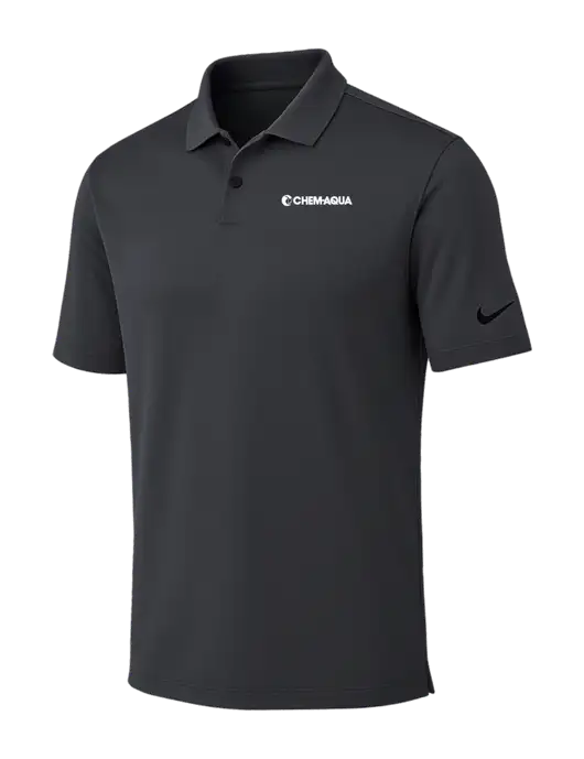 Nike Dark Grey Dri-FIT Vapor Polo w/Chem-Aqua Logo