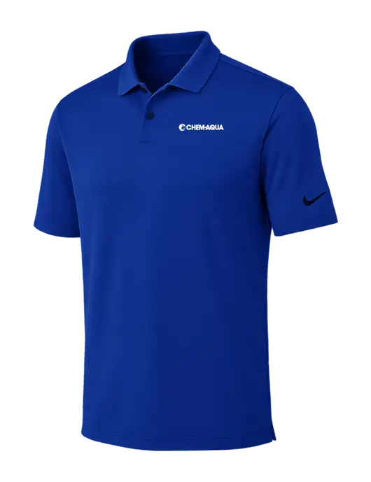 Nike Dark Royal Dri-FIT Vapor Polo w/Chem-Aqua Logo