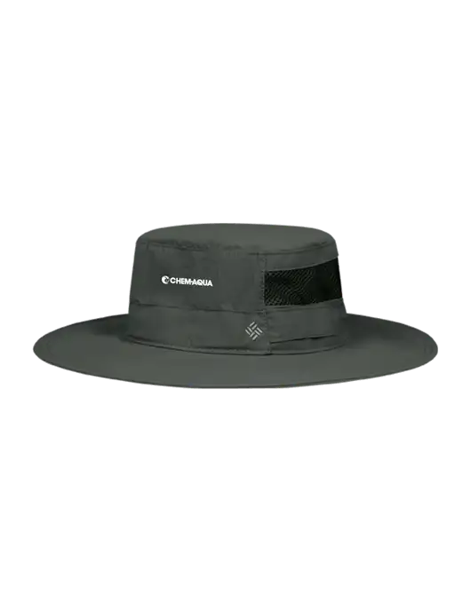Columbia Dark Grey Bora Bora Booney  Hat w/Chem-Aqua Logo