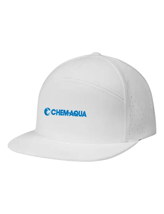 Richardson White Cannon Cap w/Chem-Aqua Logo