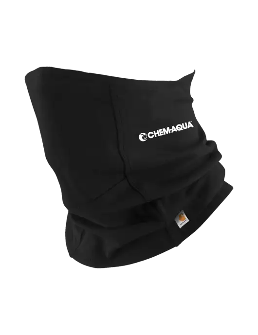 Carhartt Black Cotton Blend Filter Pocket Gaiter w/Chem-Aqua Logo